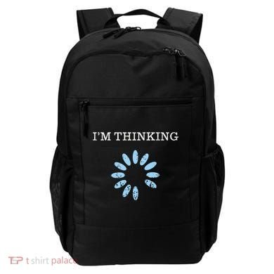 IM Thinking It Nerd Geeks Programmers Backpack