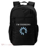 IM Thinking It Nerd Geeks Programmers Backpack thumb 0
