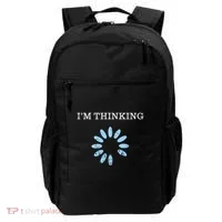 IM Thinking It Nerd Geeks Programmers Backpack thumb 0