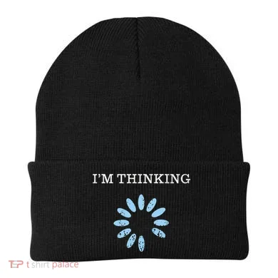IM Thinking It Nerd Geeks Programmers Beanie