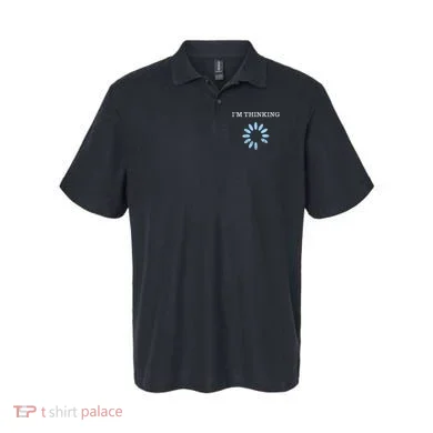 IM Thinking It Nerd Geeks Programmers Polo