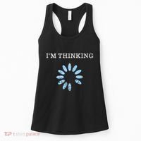 IM Thinking It Nerd Geeks Programmers Women's Tank Top thumb 0