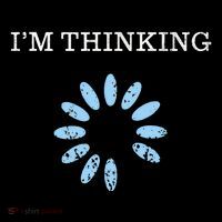 IM Thinking It Nerd Geeks Programmers Kids Sweatshirt thumb 2