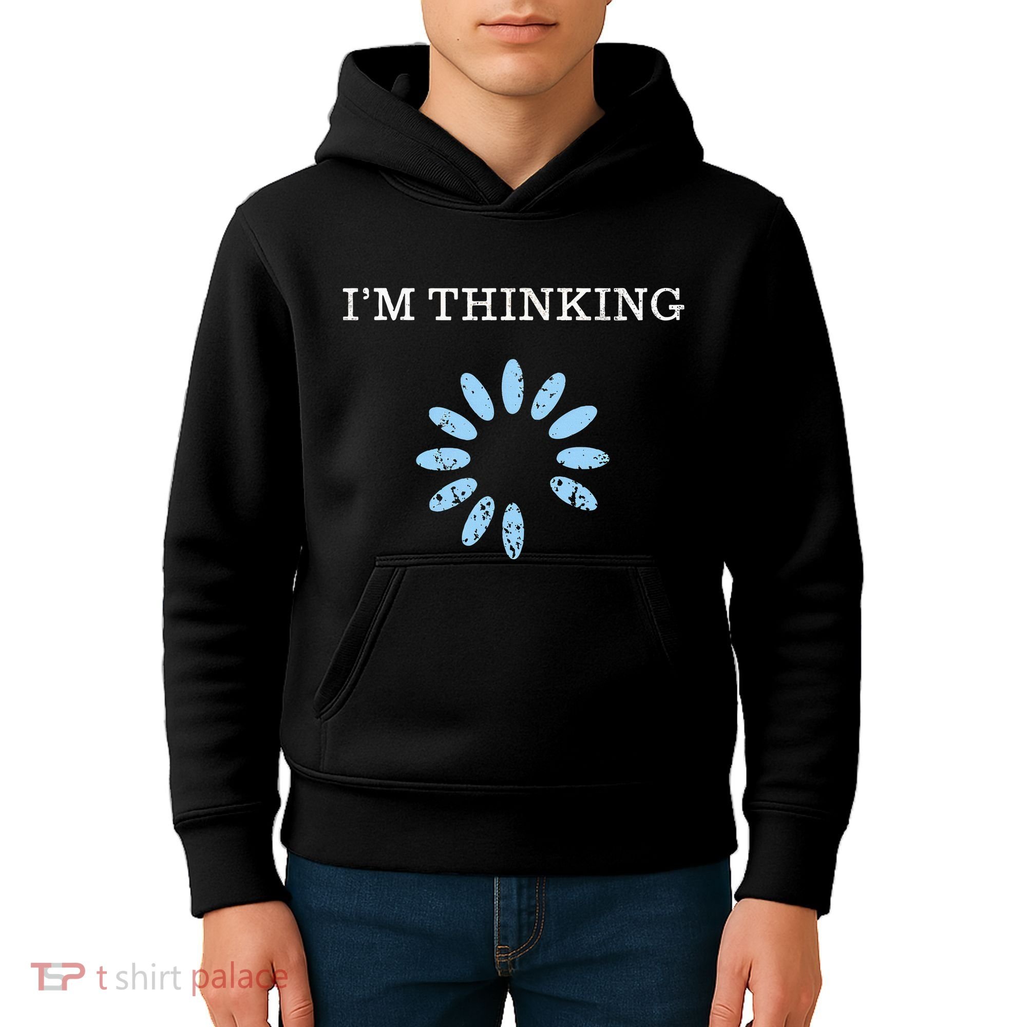 IM Thinking It Nerd Geeks Programmers Kids Hoodie