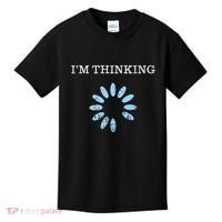 IM Thinking It Nerd Geeks Programmers Kids T-Shirt thumb 0
