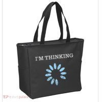 IM Thinking It Nerd Geeks Programmers Tote Bag thumb 2