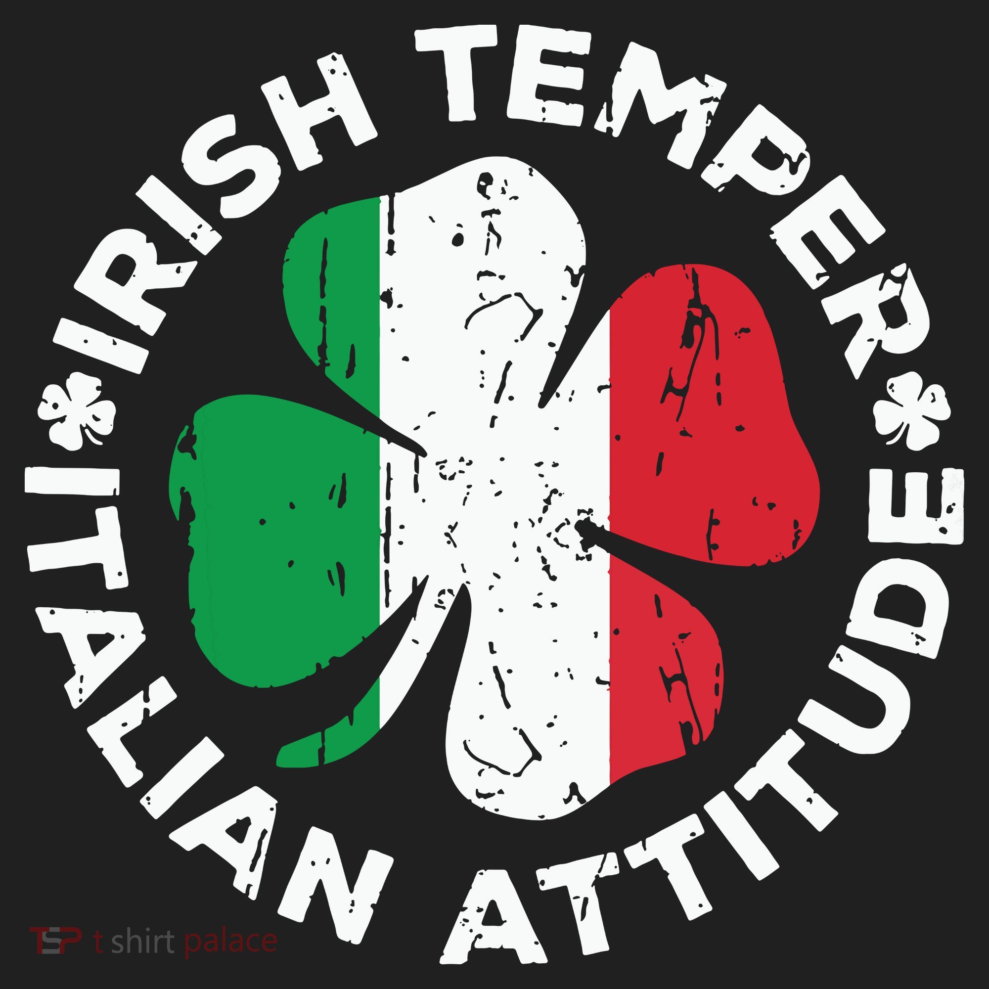 Irish Temper Italian Attitude St Patricks Day Hat