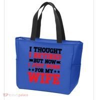 I Thought I Retired But Now I Just Work For My Wife Gift Tote Bag thumb 3