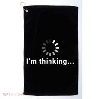 IM Thinking Golf Towel thumb 0