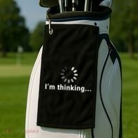 IM Thinking Golf Towel thumb 2