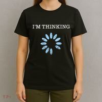 Im Thinking It Nerd Geeks Programmers T-Shirt thumb 4