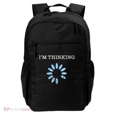 Im Thinking It Nerd Geeks Programmers Backpack
