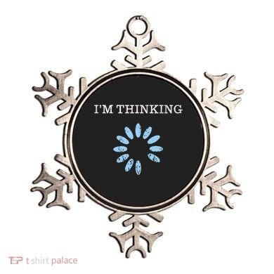 Im Thinking It Nerd Geeks Programmers Ornament
