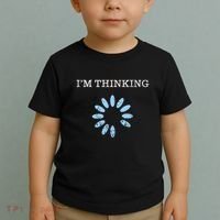 Im Thinking It Nerd Geeks Programmers Toddler T-Shirt thumb 2