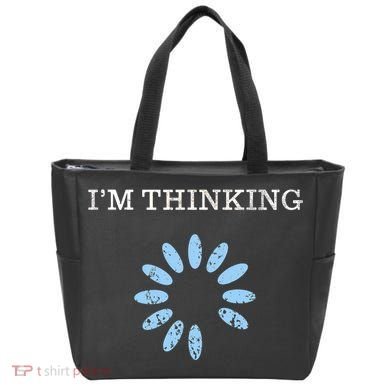 Im Thinking It Nerd Geeks Programmers Tote Bag