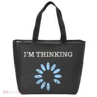 Im Thinking It Nerd Geeks Programmers Tote Bag thumb 0