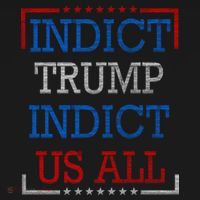 Indict Trump Indict Us All Support President Trump Ornament thumb 1