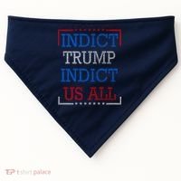 Indict Trump Indict Us All Support President Trump USA-Made Doggie Bandana thumb 0