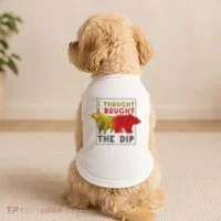 I Thought I Bought The Dip Bitcoin Doggie Tank thumb 2