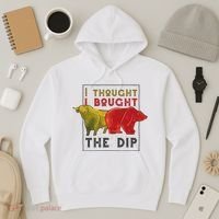 I Thought I Bought The Dip Bitcoin Hoodie thumb 3