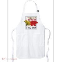 I Thought I Bought The Dip Bitcoin Apron thumb 0