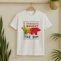 I Thought I Bought The Dip Bitcoin T-Shirt thumb 2