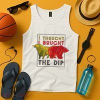 I Thought I Bought The Dip Bitcoin Tank Top thumb 4