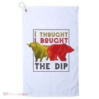 I Thought I Bought The Dip Bitcoin Golf Towel thumb 0