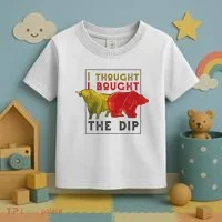 I Thought I Bought The Dip Bitcoin Toddler T-Shirt thumb 3