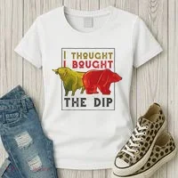 I Thought I Bought The Dip Bitcoin Women's T-Shirt thumb 3