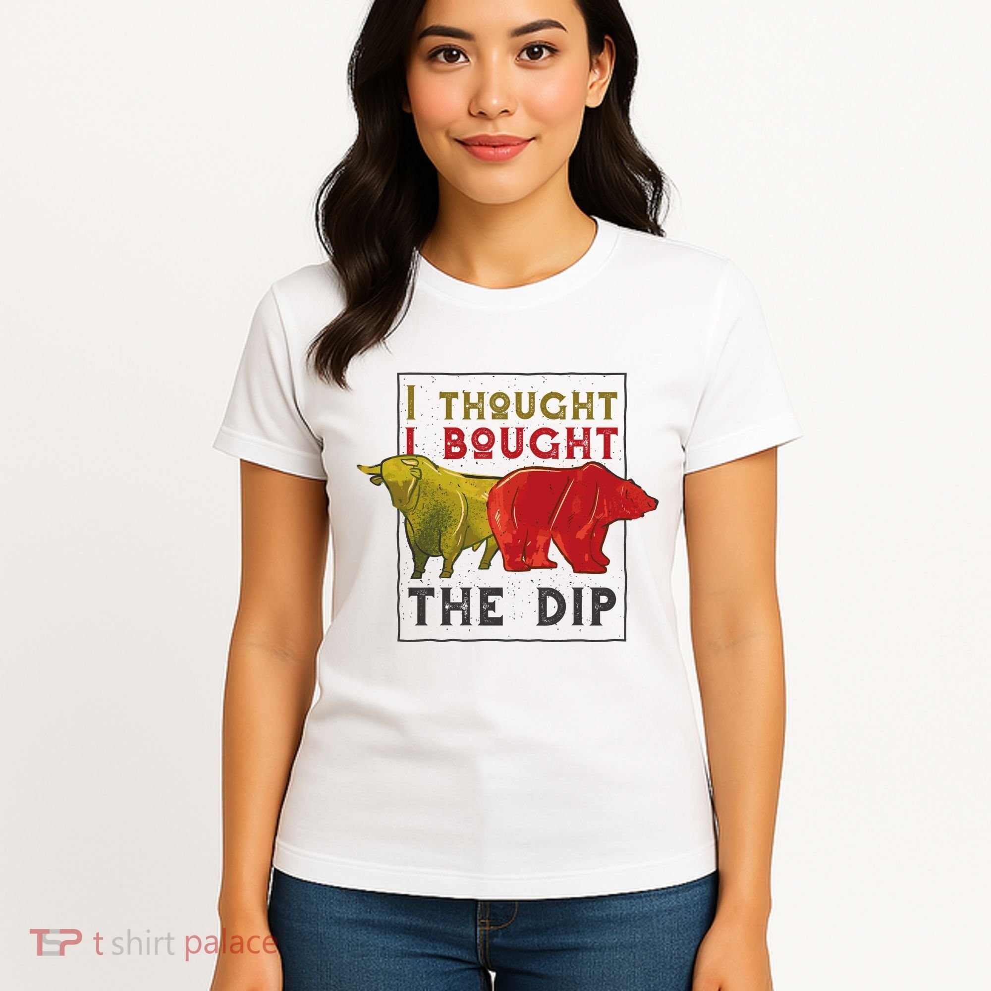 I Thought I Bought The Dip Bitcoin Women's T-Shirt