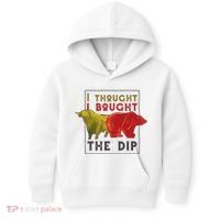 I Thought I Bought The Dip Bitcoin Kids Hoodie thumb 0