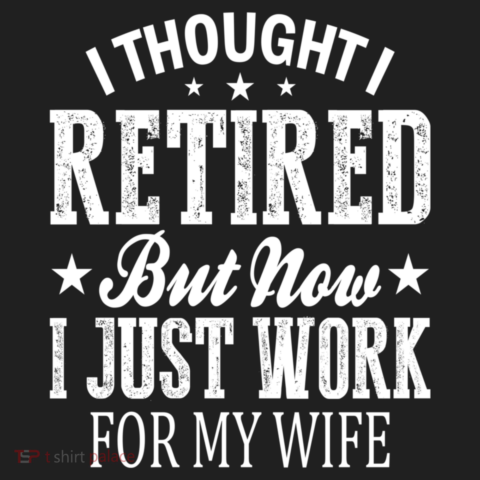 I Thought I Retired But Now I Just Work For My Wife Funny Gift Beanie