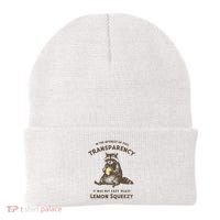 In The Interest Of Full Transparency It Was Not Easy Peasy Lemon Squeezy Raccoon Beanie thumb 0