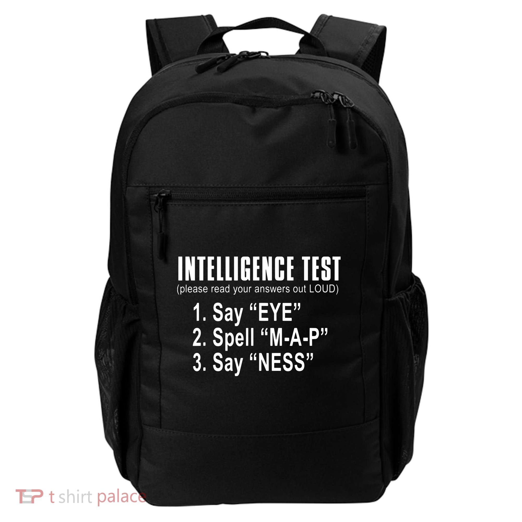 Intelligence Test Backpack