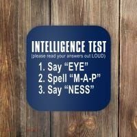 Intelligence Test Coaster thumb 0