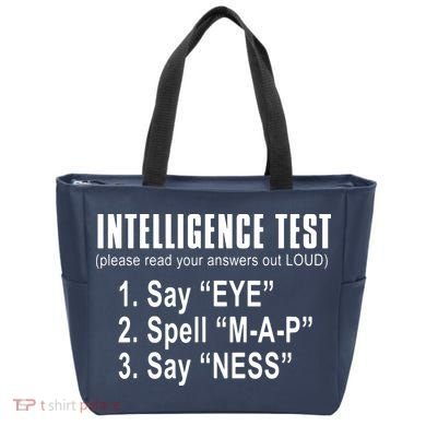 Intelligence Test Tote Bag