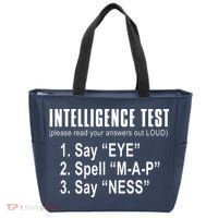 Intelligence Test Tote Bag thumb 0