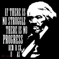 If There Is No Struggle There Is No Progress Ornament thumb 1