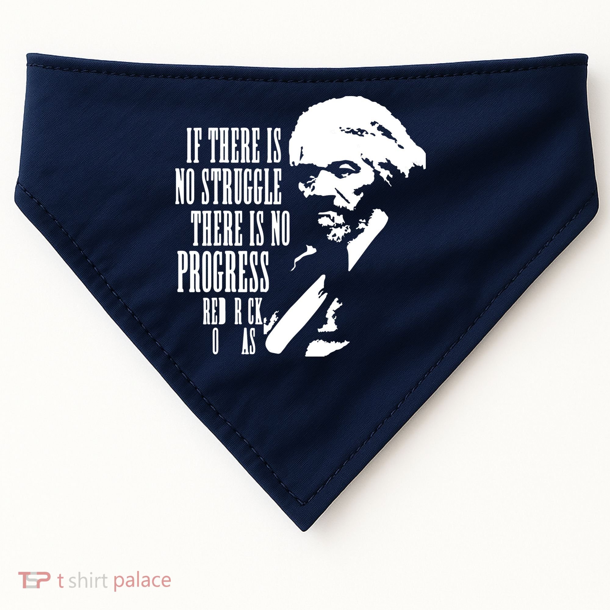 If There Is No Struggle There Is No Progress USA-Made Doggie Bandana