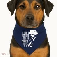 If There Is No Struggle There Is No Progress USA-Made Doggie Bandana thumb 1