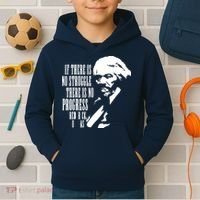 If There Is No Struggle There Is No Progress Kids Hoodie thumb 2