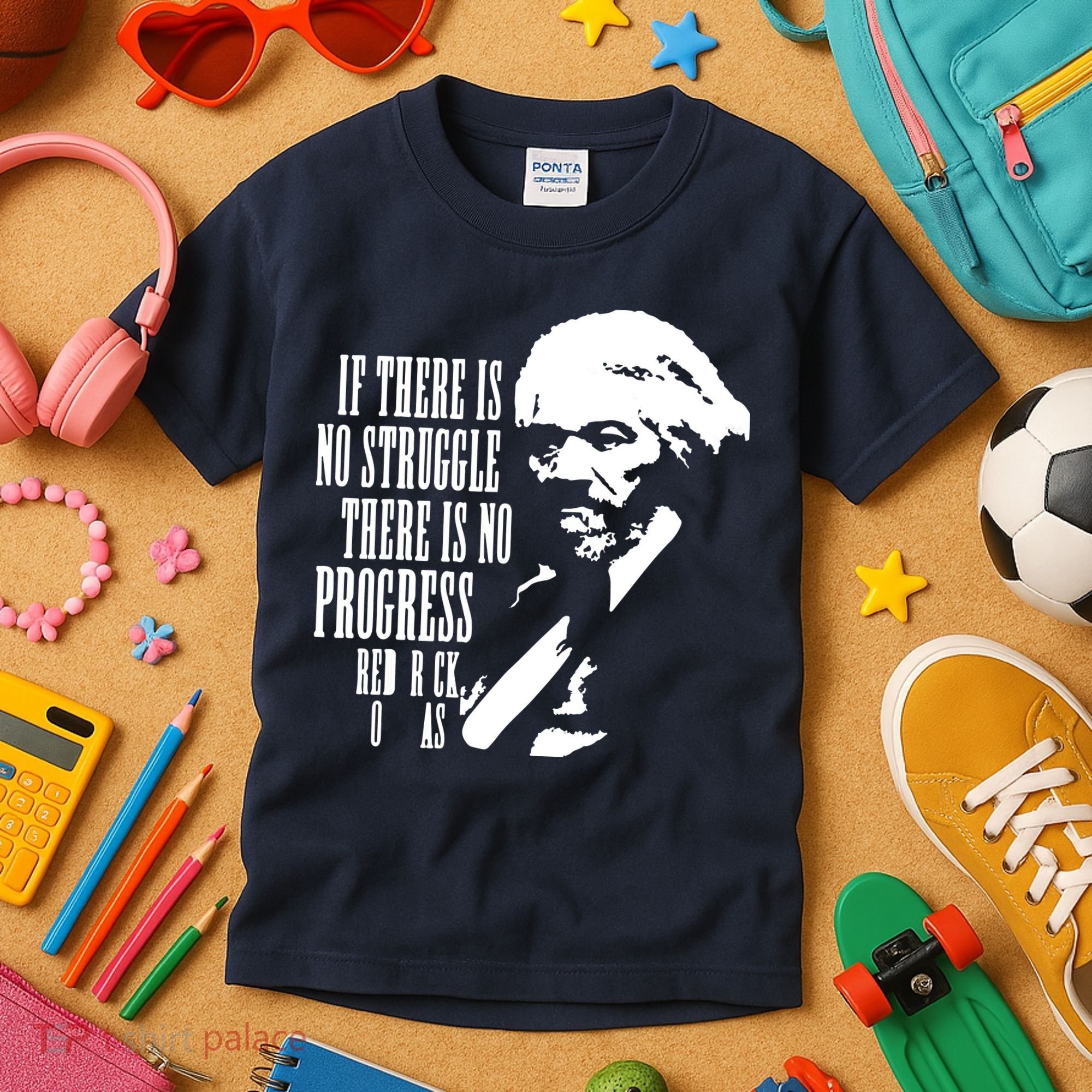 If There Is No Struggle There Is No Progress Kids T-Shirt