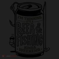 I'm Thinking It's A Beer And Fishing Kinda Weekend Women's Sweatshirt thumb 2