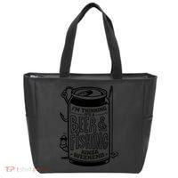 I'm Thinking It's A Beer And Fishing Kinda Weekend Tote Bag thumb 0