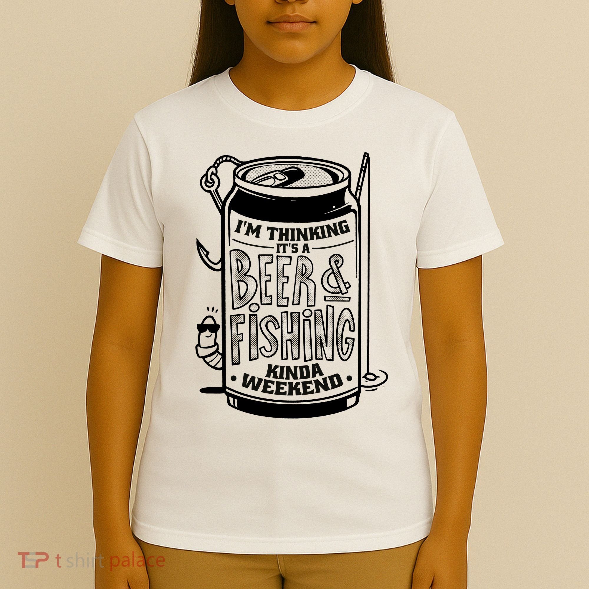 I'm Thinking It's A Beer And Fishing Kinda Weekend T-Shirt