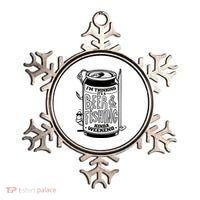 I'm Thinking It's A Beer And Fishing Kinda Weekend Ornament thumb 0