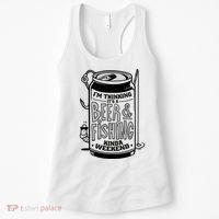 I'm Thinking It's A Beer And Fishing Kinda Weekend Women's Tank Top thumb 0