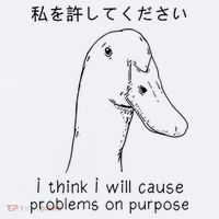I Think I Will Cause Problems On Purpose Funny Goose Sueded Cloud Jersey T-Shirt thumb 2