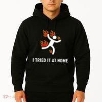 I Tried It At Home Funny Geek Nerd It Admin Science Hoodie thumb 2